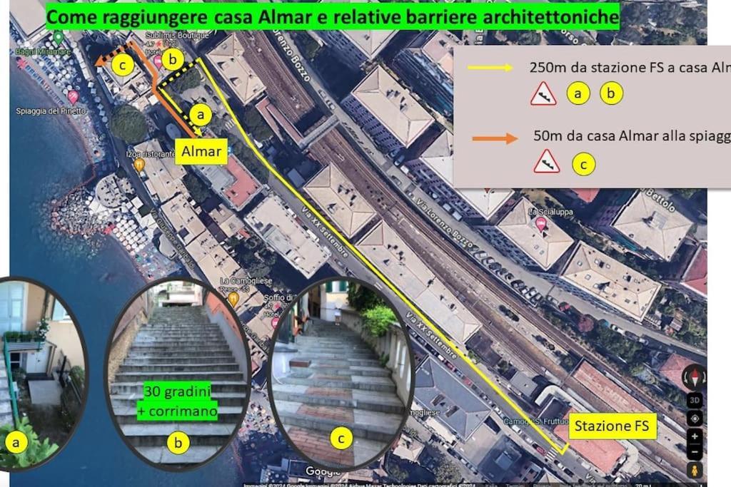 Almar Esclusivo E Centrale Camogli Zewnętrze zdjęcie